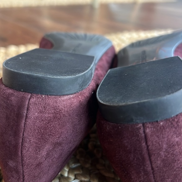 Cole Haan Tali Bow Loafer in Cordovan Suede Size 5.5 - Picture 9 of 11